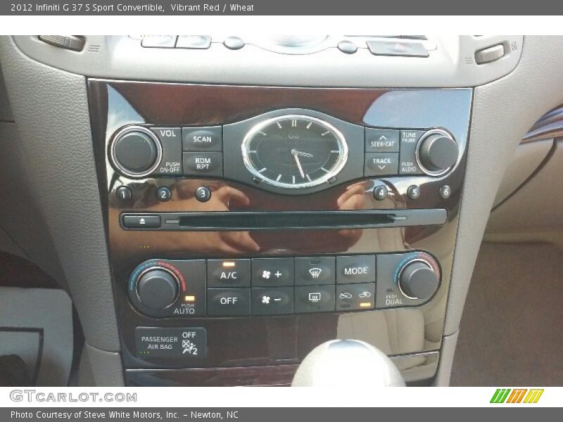 Vibrant Red / Wheat 2012 Infiniti G 37 S Sport Convertible