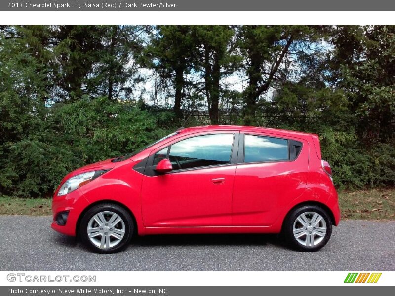 Salsa (Red) / Dark Pewter/Silver 2013 Chevrolet Spark LT