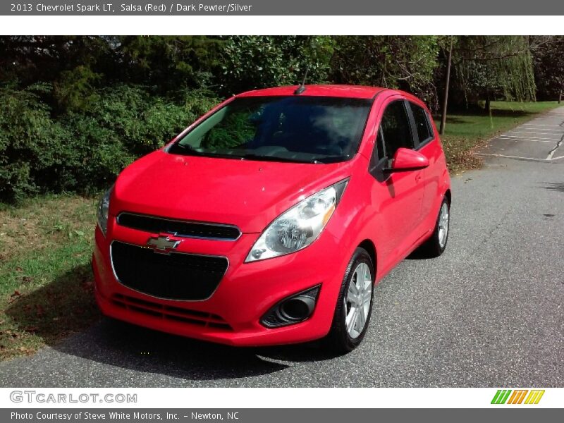 Salsa (Red) / Dark Pewter/Silver 2013 Chevrolet Spark LT