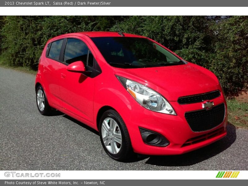 Salsa (Red) / Dark Pewter/Silver 2013 Chevrolet Spark LT