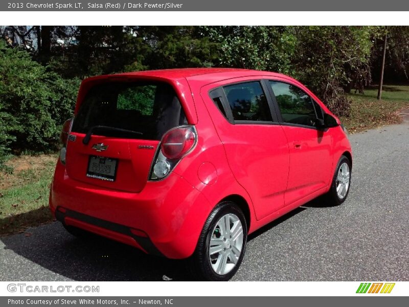 Salsa (Red) / Dark Pewter/Silver 2013 Chevrolet Spark LT