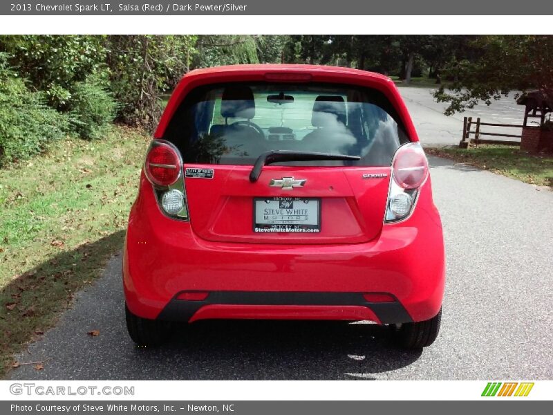 Salsa (Red) / Dark Pewter/Silver 2013 Chevrolet Spark LT