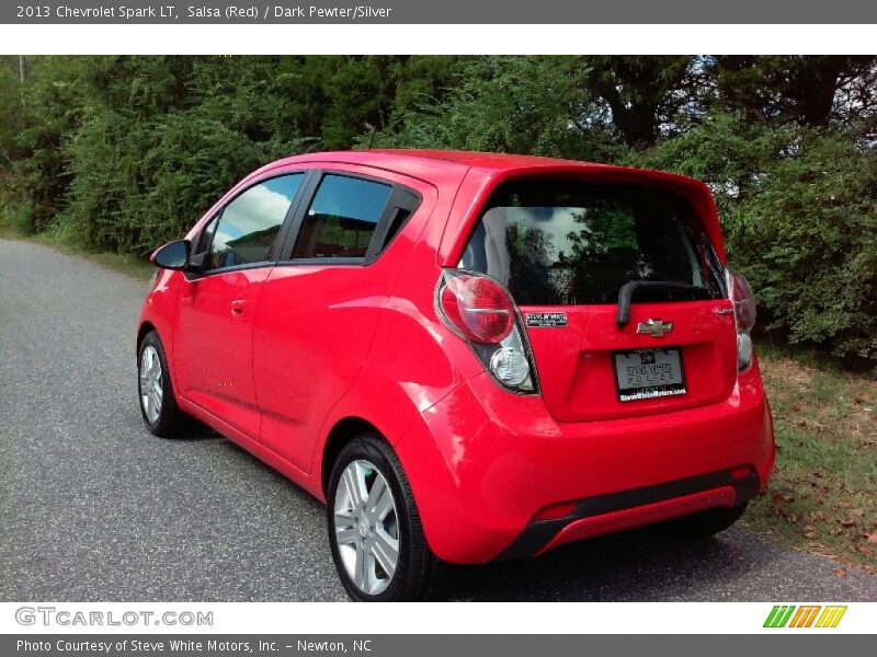 Salsa (Red) / Dark Pewter/Silver 2013 Chevrolet Spark LT