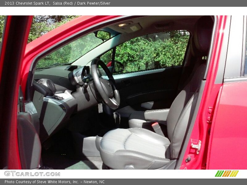 Salsa (Red) / Dark Pewter/Silver 2013 Chevrolet Spark LT