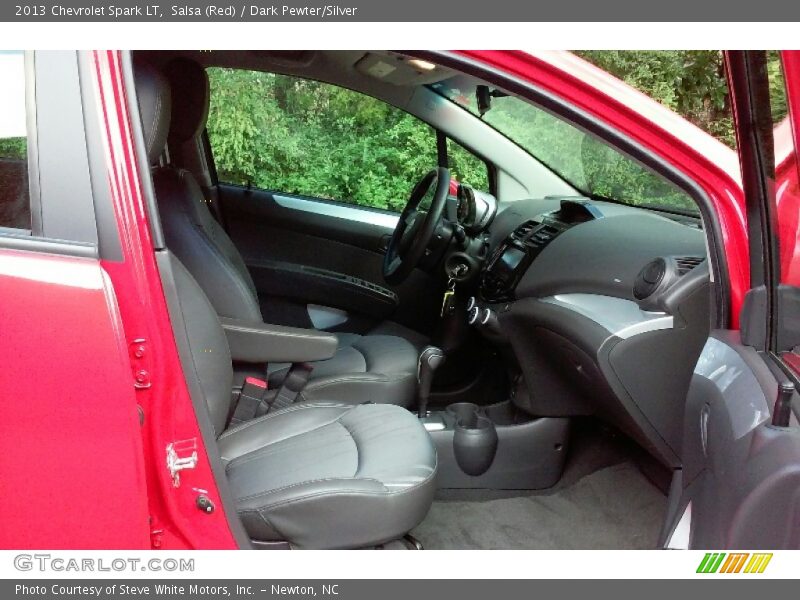Salsa (Red) / Dark Pewter/Silver 2013 Chevrolet Spark LT