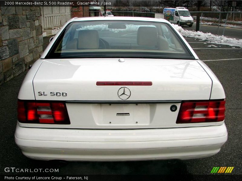 Glacier White / Java 2000 Mercedes-Benz SL 500 Roadster