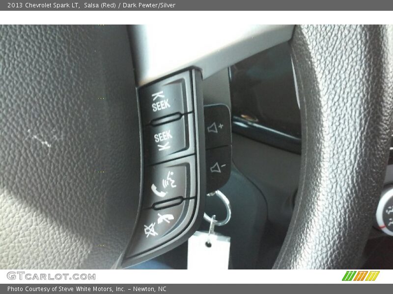 Salsa (Red) / Dark Pewter/Silver 2013 Chevrolet Spark LT