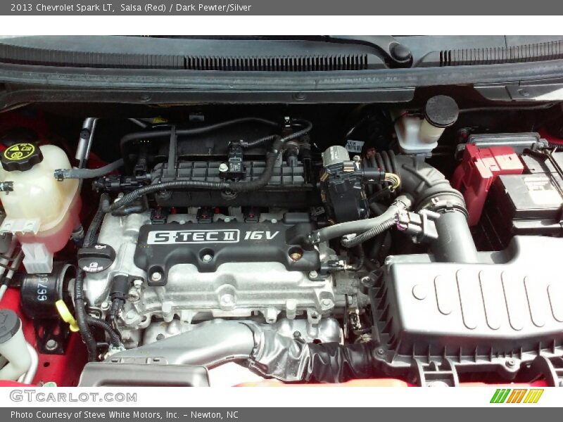 Salsa (Red) / Dark Pewter/Silver 2013 Chevrolet Spark LT