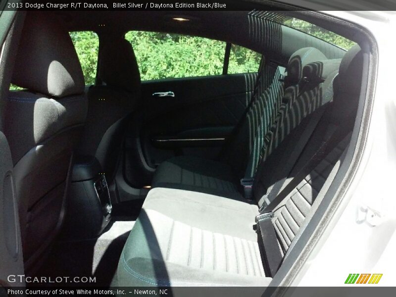Billet Silver / Daytona Edition Black/Blue 2013 Dodge Charger R/T Daytona