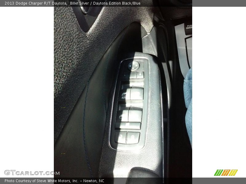 Billet Silver / Daytona Edition Black/Blue 2013 Dodge Charger R/T Daytona