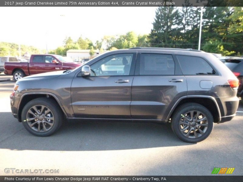 Granite Crystal Metallic / Black 2017 Jeep Grand Cherokee Limited 75th Annivesary Edition 4x4