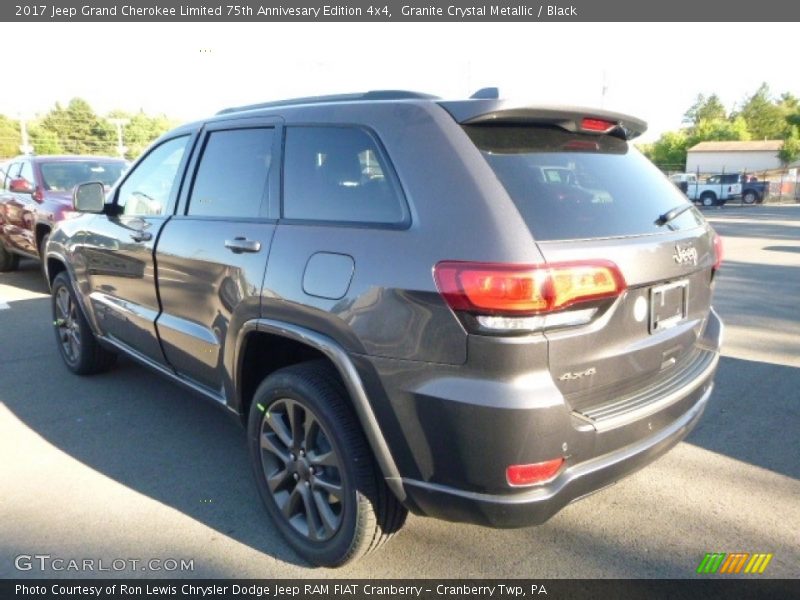 Granite Crystal Metallic / Black 2017 Jeep Grand Cherokee Limited 75th Annivesary Edition 4x4