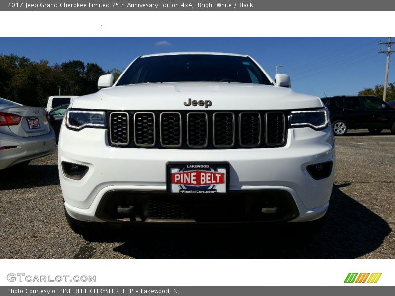 Bright White / Black 2017 Jeep Grand Cherokee Limited 75th Annivesary Edition 4x4