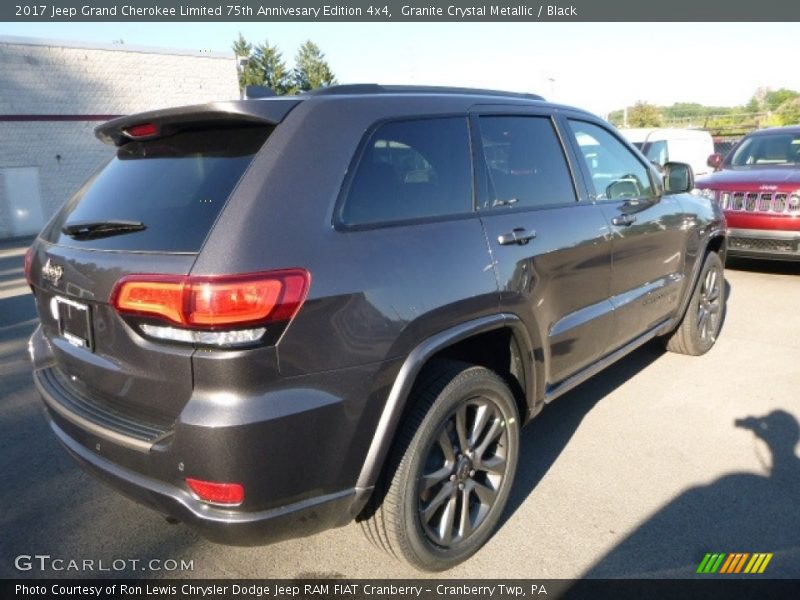 Granite Crystal Metallic / Black 2017 Jeep Grand Cherokee Limited 75th Annivesary Edition 4x4