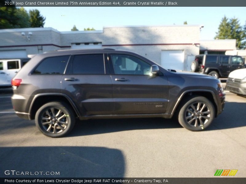 Granite Crystal Metallic / Black 2017 Jeep Grand Cherokee Limited 75th Annivesary Edition 4x4