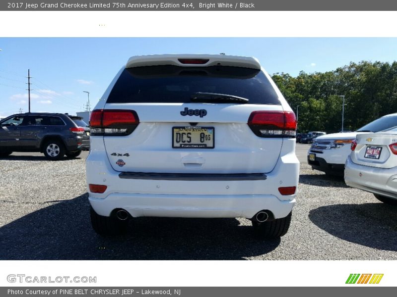 Bright White / Black 2017 Jeep Grand Cherokee Limited 75th Annivesary Edition 4x4