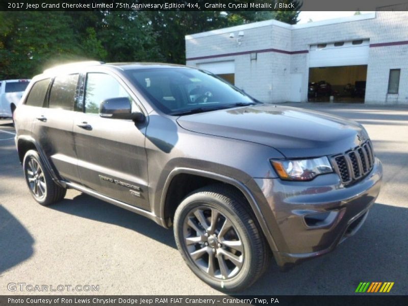 Front 3/4 View of 2017 Grand Cherokee Limited 75th Annivesary Edition 4x4