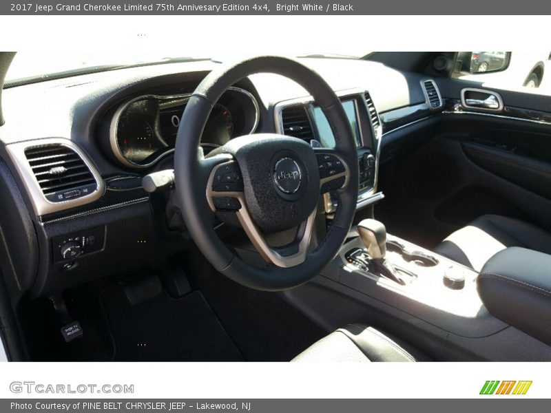 Bright White / Black 2017 Jeep Grand Cherokee Limited 75th Annivesary Edition 4x4