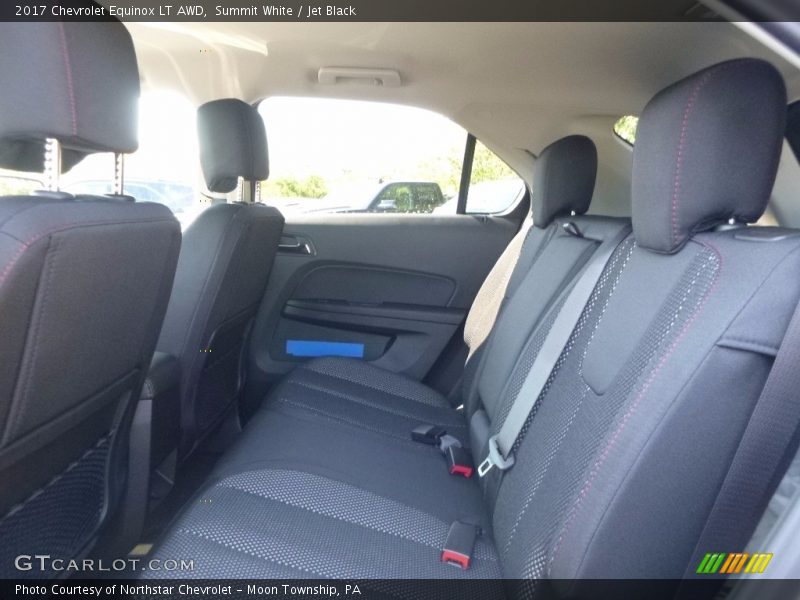 Summit White / Jet Black 2017 Chevrolet Equinox LT AWD