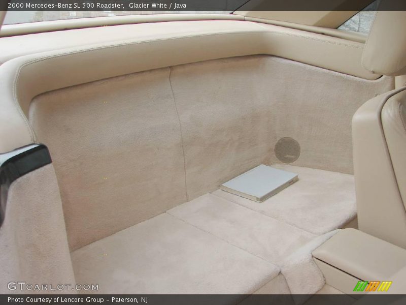 Glacier White / Java 2000 Mercedes-Benz SL 500 Roadster