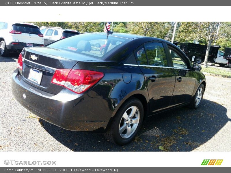 Black Granite Metallic / Jet Black/Medium Titanium 2012 Chevrolet Cruze LS