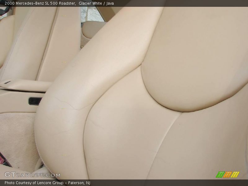 Glacier White / Java 2000 Mercedes-Benz SL 500 Roadster