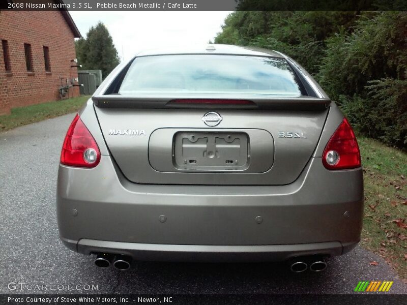 Pebble Beach Metallic / Cafe Latte 2008 Nissan Maxima 3.5 SL