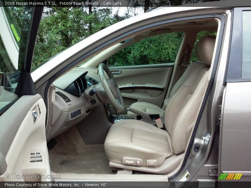 Pebble Beach Metallic / Cafe Latte 2008 Nissan Maxima 3.5 SL