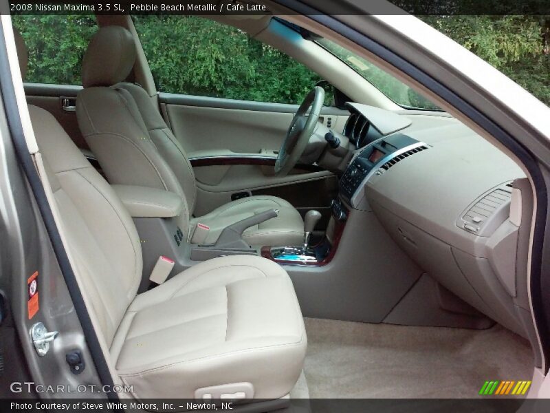 Pebble Beach Metallic / Cafe Latte 2008 Nissan Maxima 3.5 SL