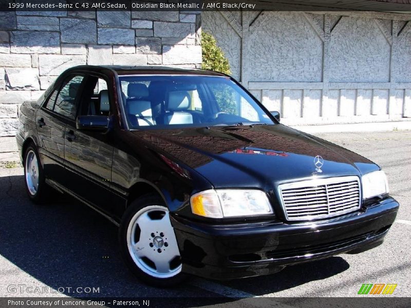 Obsidian Black Metallic / AMG Black/Grey 1999 Mercedes-Benz C 43 AMG Sedan