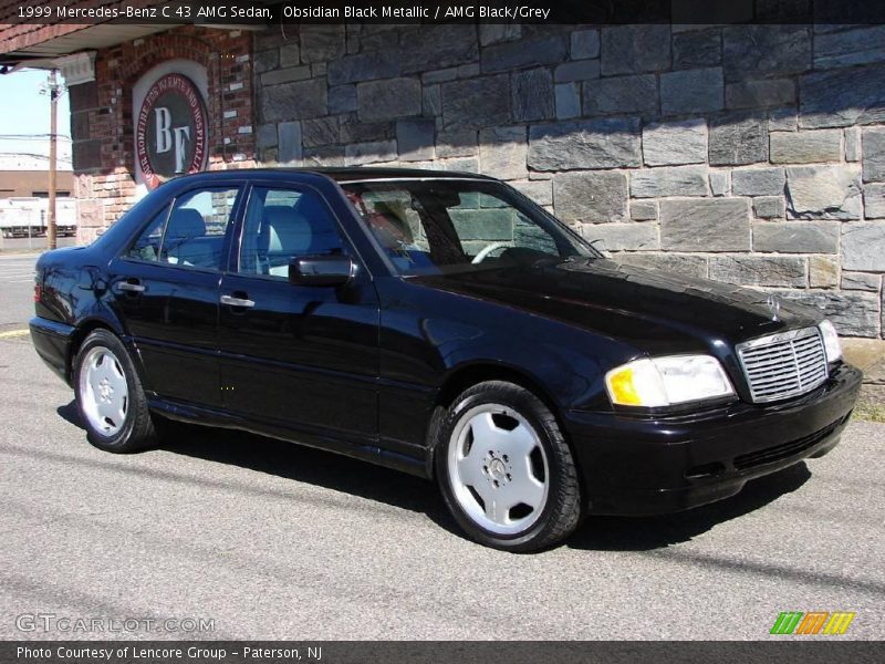 Obsidian Black Metallic / AMG Black/Grey 1999 Mercedes-Benz C 43 AMG Sedan