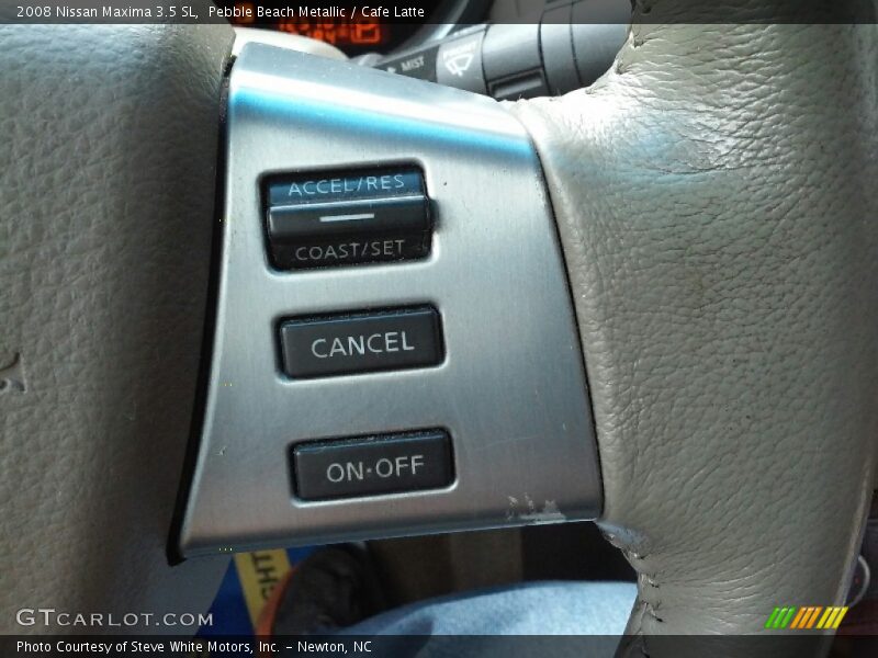 Pebble Beach Metallic / Cafe Latte 2008 Nissan Maxima 3.5 SL