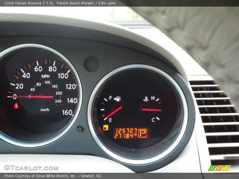 Pebble Beach Metallic / Cafe Latte 2008 Nissan Maxima 3.5 SL