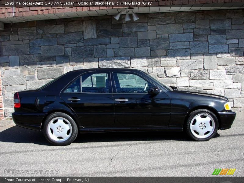 Obsidian Black Metallic / AMG Black/Grey 1999 Mercedes-Benz C 43 AMG Sedan