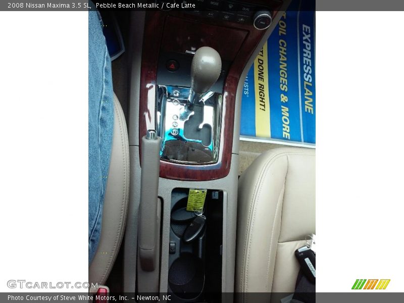 Pebble Beach Metallic / Cafe Latte 2008 Nissan Maxima 3.5 SL