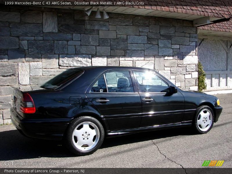 Obsidian Black Metallic / AMG Black/Grey 1999 Mercedes-Benz C 43 AMG Sedan