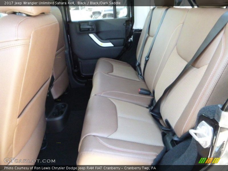 Rear Seat of 2017 Wrangler Unlimited Sahara 4x4