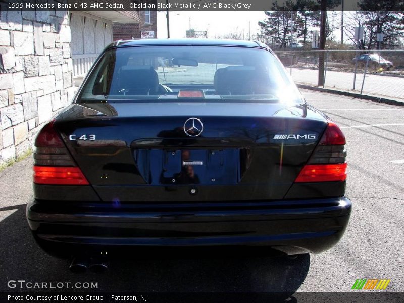 Obsidian Black Metallic / AMG Black/Grey 1999 Mercedes-Benz C 43 AMG Sedan