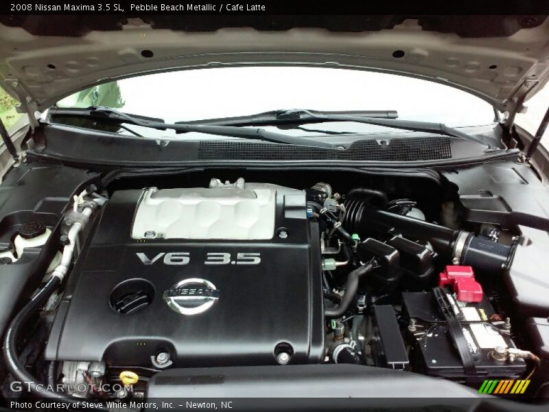 Pebble Beach Metallic / Cafe Latte 2008 Nissan Maxima 3.5 SL