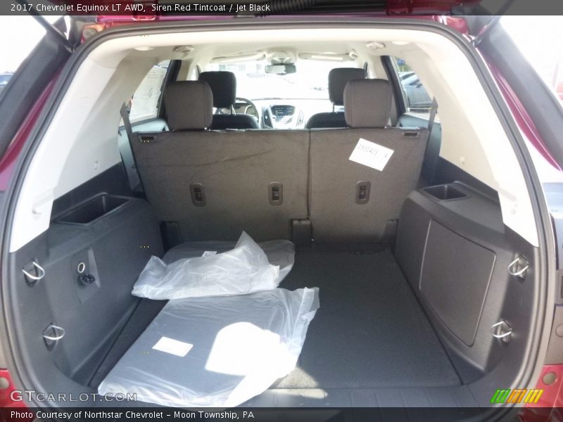 Siren Red Tintcoat / Jet Black 2017 Chevrolet Equinox LT AWD