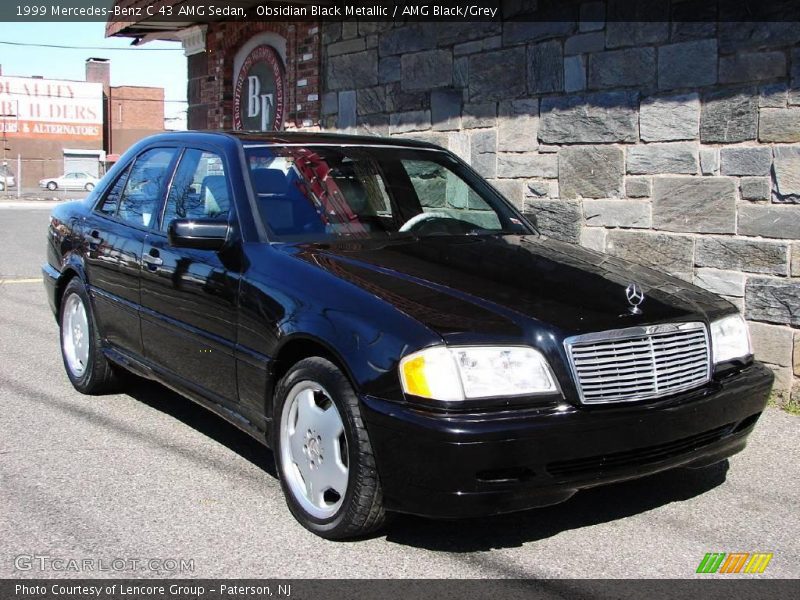 Obsidian Black Metallic / AMG Black/Grey 1999 Mercedes-Benz C 43 AMG Sedan