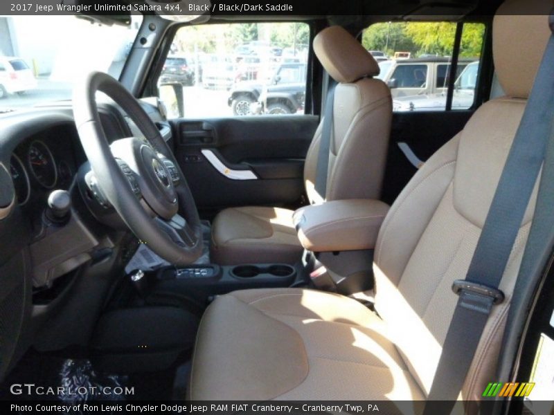 Front Seat of 2017 Wrangler Unlimited Sahara 4x4