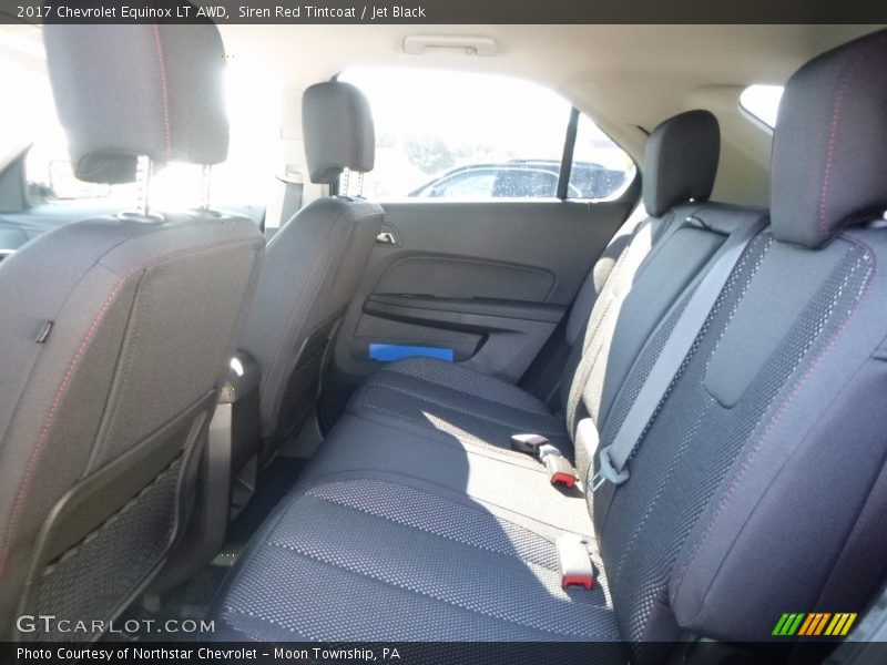 Siren Red Tintcoat / Jet Black 2017 Chevrolet Equinox LT AWD