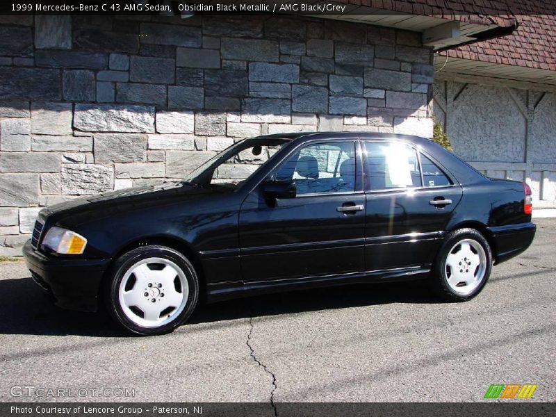 Obsidian Black Metallic / AMG Black/Grey 1999 Mercedes-Benz C 43 AMG Sedan