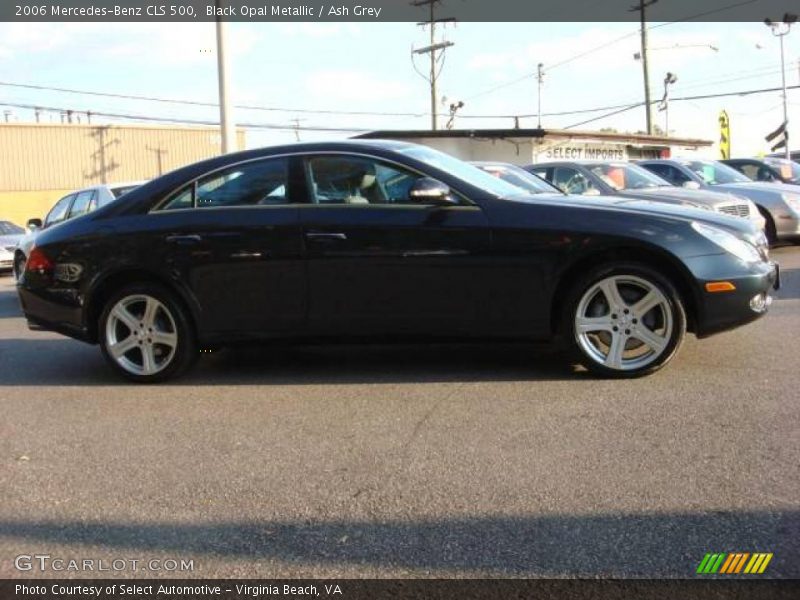 Black Opal Metallic / Ash Grey 2006 Mercedes-Benz CLS 500