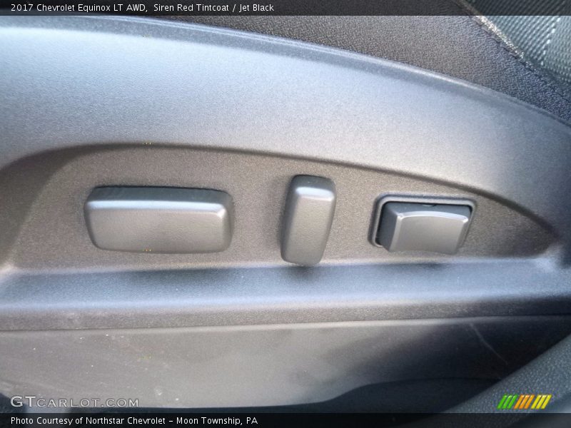 Siren Red Tintcoat / Jet Black 2017 Chevrolet Equinox LT AWD