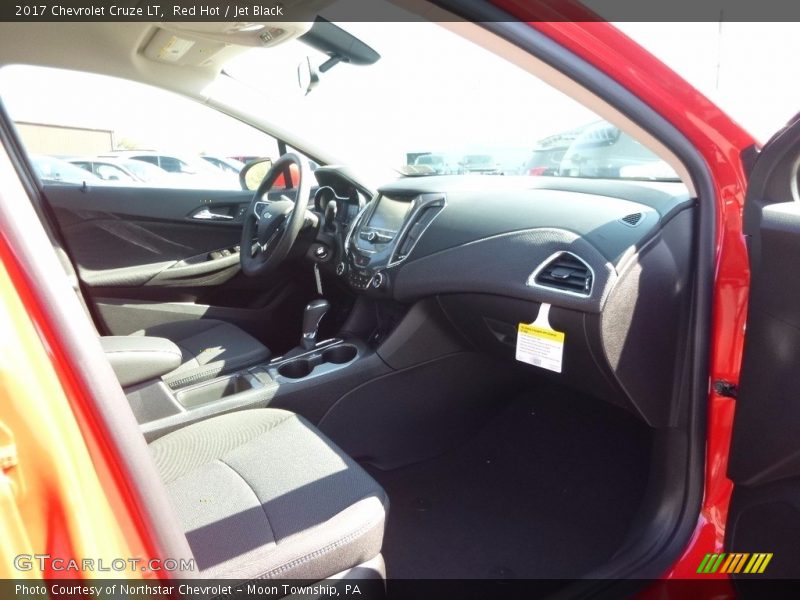 Red Hot / Jet Black 2017 Chevrolet Cruze LT