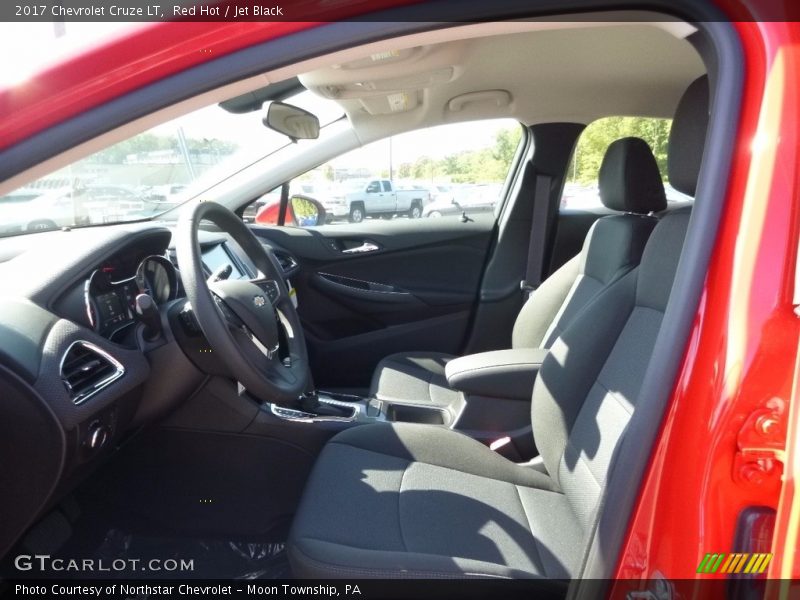 Red Hot / Jet Black 2017 Chevrolet Cruze LT