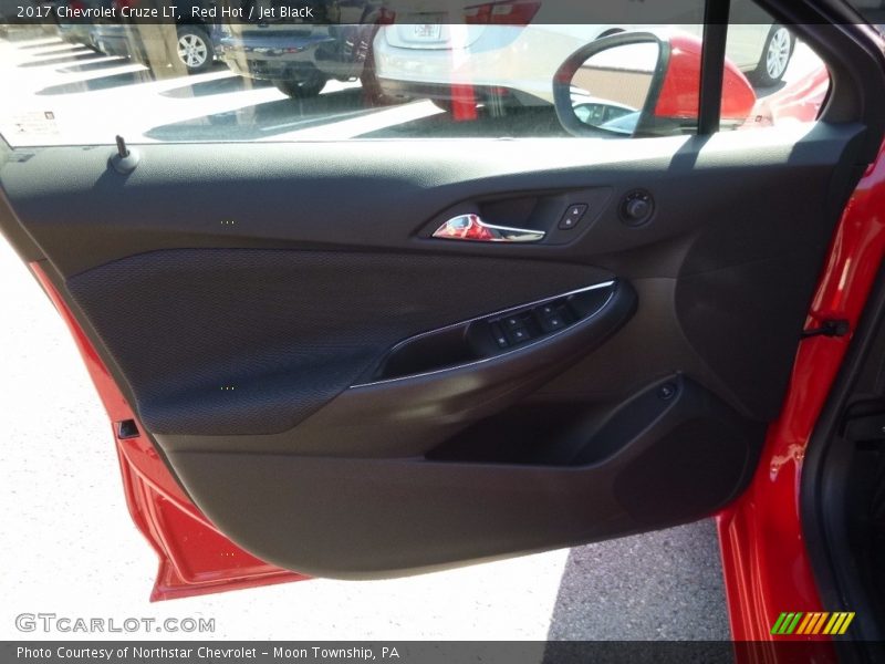 Red Hot / Jet Black 2017 Chevrolet Cruze LT
