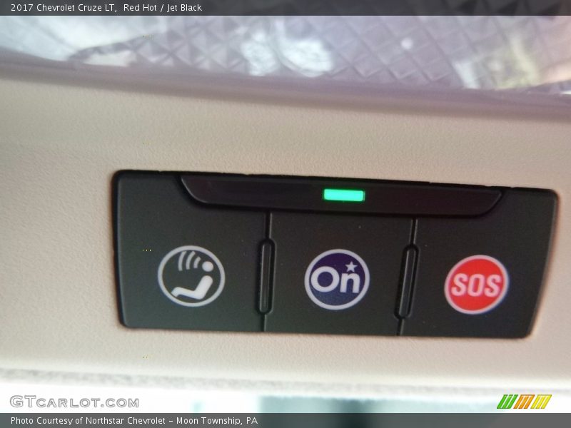 Red Hot / Jet Black 2017 Chevrolet Cruze LT